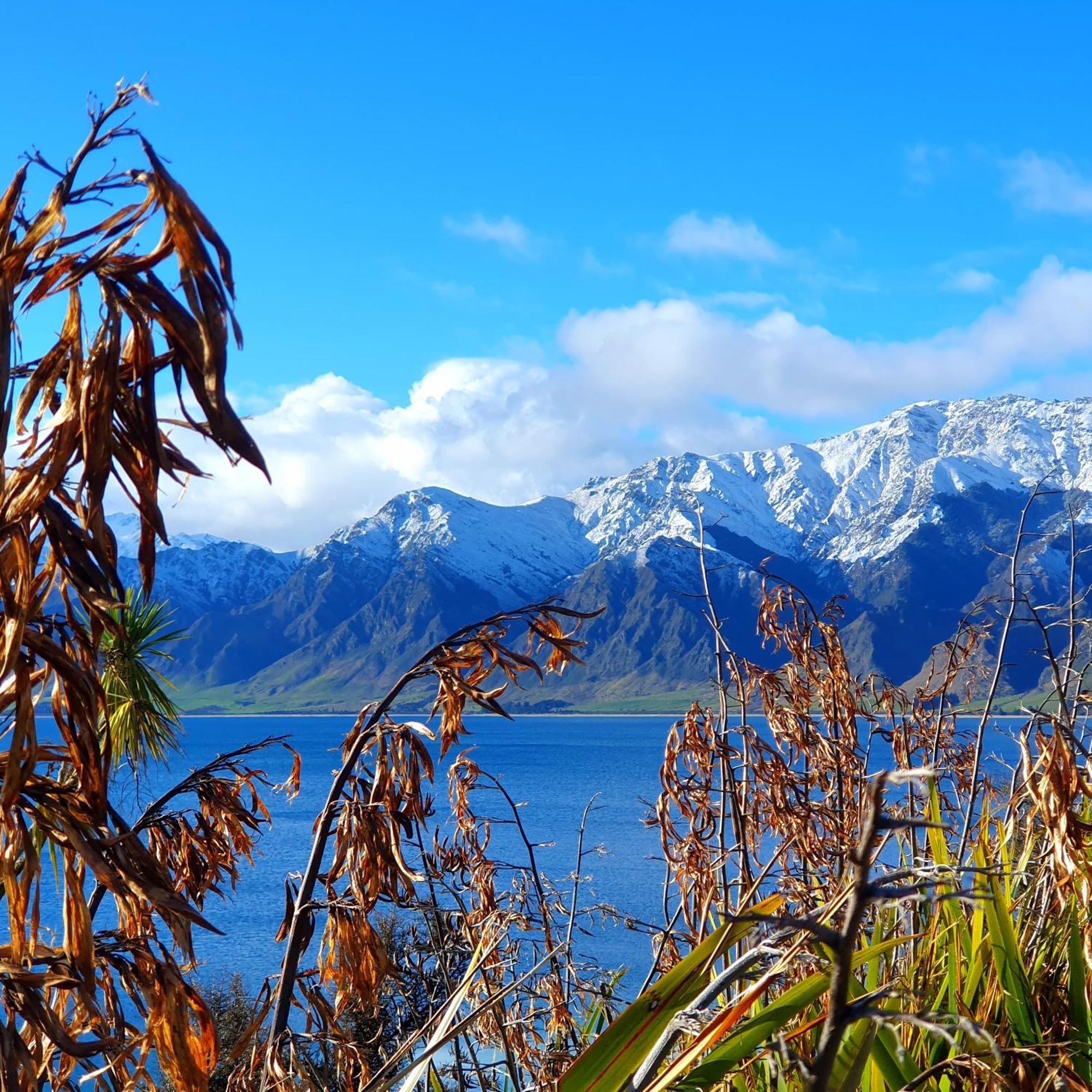 Hawea Heaven: Superking Beds + Hot Tub + Mountain Villa Wanaka Exteriör bild